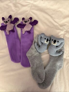 Animal Plush Socks